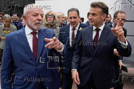 Brazilian President Lula visits France