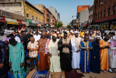 Eid al-Adha celebrated in the Brooklyn borough of New York City
