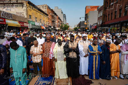 Eid al-Adha celebrated in the Brooklyn borough of New York City