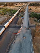 California High-Speed Rail bridge in Madera