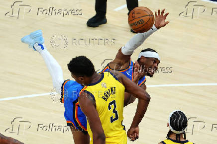 NBA: Finals-Oklahoma City Thunder at Indiana Pacers