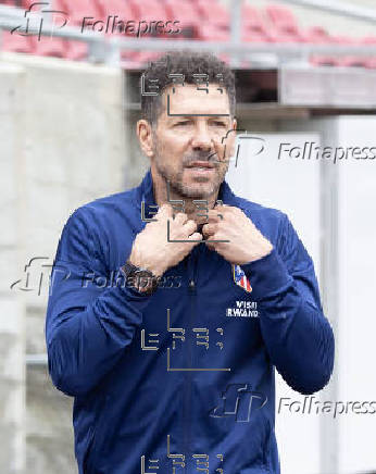 Diego Simeone ultima al Atlético de Madrid antes de debutar contra el PSG