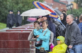A rainy day in Moscow