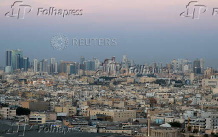A general view of residential buildings in the Juffair district of Manama