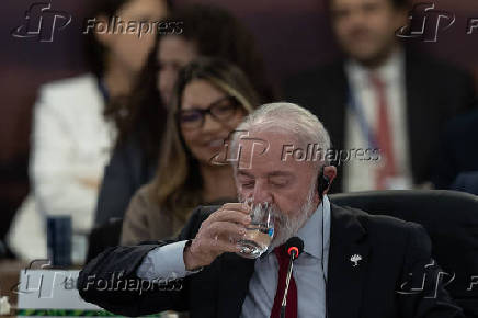 Presidente Lula na reunião de cúpula dos Brics
