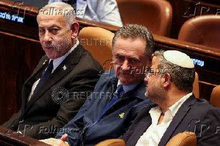 Session of the Knesset for a vote over possible expulsion of Ayman Odeh from parliament, in Jerusalem