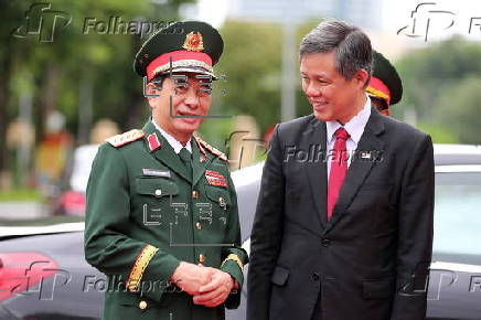 Singapore’s Minister for Defence Chan Chun Sing visits Vietnam