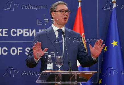 Austria's Chancellor Christian Stocker visits Serbia