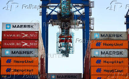 Container Terminal in Bremerhaven