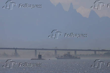 Navios da Marinha do Brasil no Rio de Janeiro.