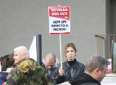 Manifestaçao de vários sindicatos dos trabalhadores dos distritos do Porto