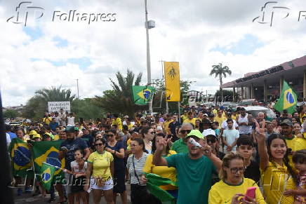 O ex- presidente jair messias bolsonaro, continua internado no hospital rio grande em natal.