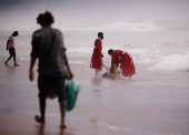 Good Friday baptism ceremony in Durban