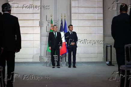Turkmen Leader Gurbanguly Berdimuhamedow visits France