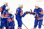 2025 IIHF Ice Hockey World Championship - USA vs Hungary
