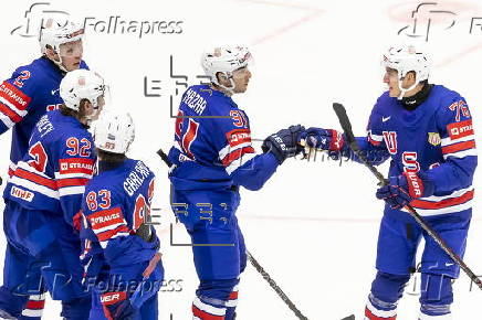 2025 IIHF Ice Hockey World Championship - USA vs Hungary