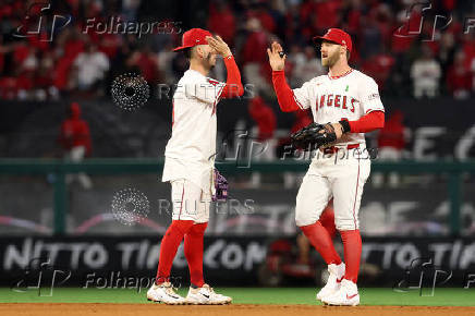 MLB: Miami Marlins at Los Angeles Angels