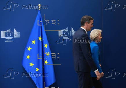 Spanish Prime Minister Sanchez visits European Commission