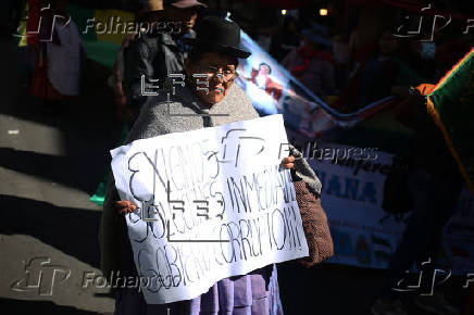 Comerciantes bolivianos protestan contra la 