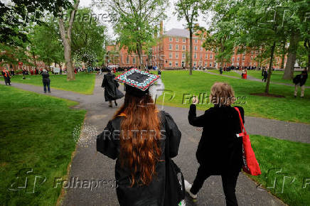 Commencement ceremonies at Harvard University in Cambridge
