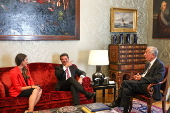 Portuguese President receives political party leaders following parliamentary elections