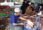 Meat distributed during Eid al-Adha celebrations in Myanmar