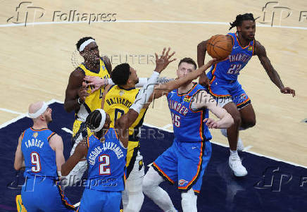 NBA: Finals-Oklahoma City Thunder at Indiana Pacers