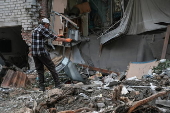 At least five injured in Russian shelling on Sviatohirsk, Ukraine