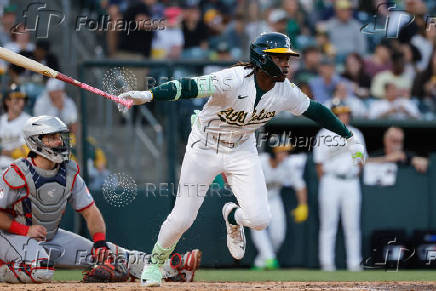 MLB: Cleveland Guardians at Athletics
