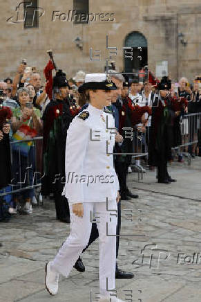 La princesa Leonor recibe la Medalla de Oro de Galicia