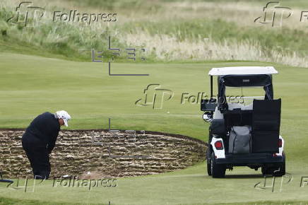 US President Donald Trump visits Scotland