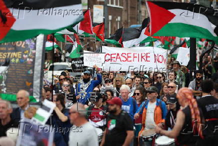 ‘Justice for Palestine’ march in Liverpool