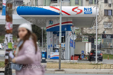 FILE PHOTO: Serbian oil company NIS in ownership by the Russian oil producer Gazprom Neft