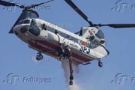 Flames engulf Chinese Camp Town