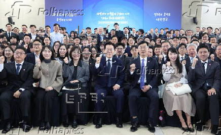 South Korea's President Lee attends debate on nurturing scientists, engineers