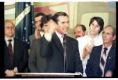 O presidente Fernando Collor de Mello
