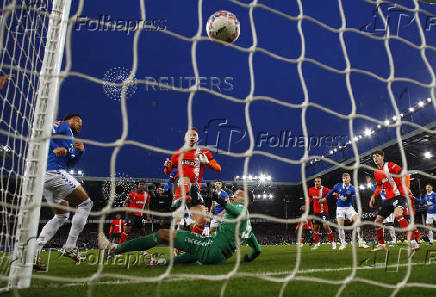 Folhapress - Fotos - FA Cup - Fourth Round - Everton v Luton Town