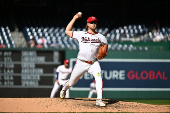 MLB: Game One-Cleveland Guardians at Washington Nationals