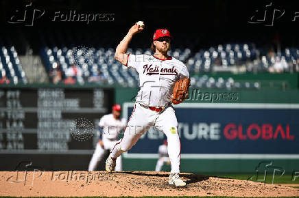 MLB: Game One-Cleveland Guardians at Washington Nationals