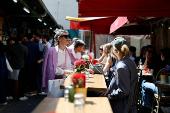 The Marche des Enfants Rouges in Paris