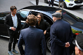 British actor and comedian Russell Brand appears at Southwark Crown Court, in London