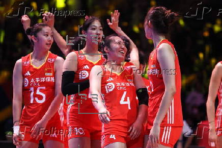 FIVB Volleyball Women's Nations League - China vs Belgium
