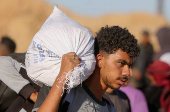 Visual story on the ordeal Gazans endure to get food under new aid distribution programme in Khan Younis