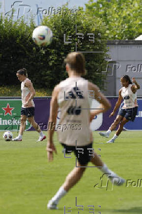 Entrenamiento selección española femenina de fútbol