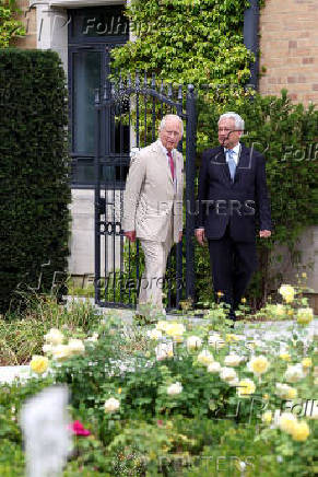 Britain's King Charles visits Oxford Centre for Islamic Studies in Oxford