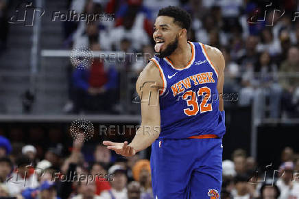 NBA: Playoffs-New York Knicks at Detroit Pistons