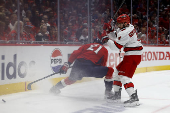 NHL: Stanley Cup Playoffs-Carolina Hurricanes at Washington Capitals