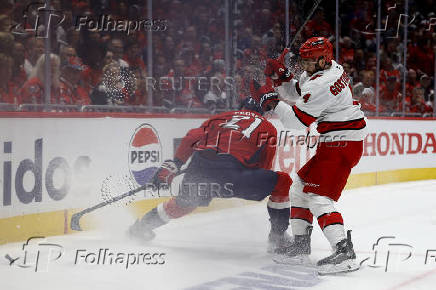 NHL: Stanley Cup Playoffs-Carolina Hurricanes at Washington Capitals