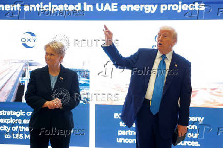 U.S. President Trump visits the UAE