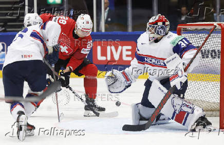 IIHF World Championships - Group B - Switzerland v Norway